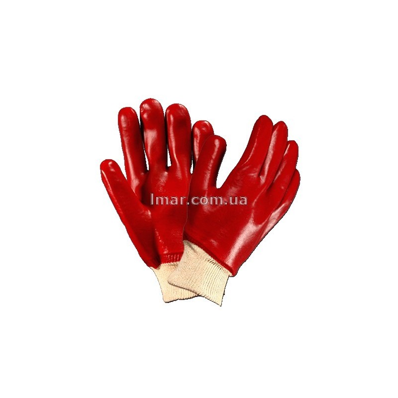 Cotton Jersey liner pvc full coated gloves. Size Available: 6''-11