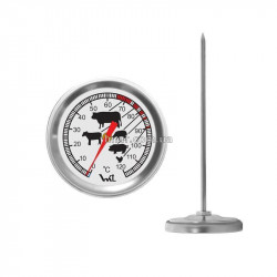 Термометр для м'яса з температурою під кожне м'ясо Склоприлад
