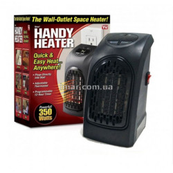Портативный керамический электрообогреватель Handy Heater 400W с Регулировкой температуры и Таймером