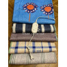 Электропростынь electric blanket 150*180 клетчатая серая