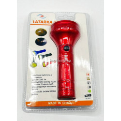 Ліхтарик світлодіодний на батарейках "LATARKA COB" (3xAAA), 2 режими,