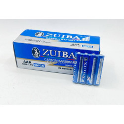 Батарейки ZUIBA R03(ААА) UM-3 1.5V упаковка – 60шт.