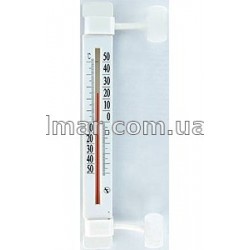 Пластиковый термометр наружный с липучкой