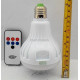 Вращающаяся светодиодная лампа LED full color rotating lamp 8V