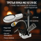 Третья рука MG16129DC с лупой, подставкой для паяльника и LED-подсветкой