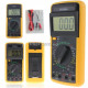 Цифровой мультиметр DT-9205A с большим экраном и щупами