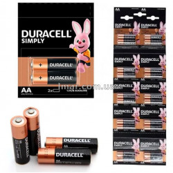 Батарейки Duracell Simply AA (пальчиковые) 20 шт (2×10)