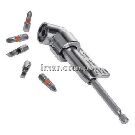 Угловой адаптер для бит и отверток LMAR 1/4 дюйма