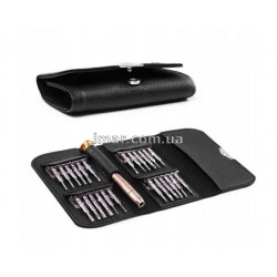 Набор мини-отвёрток 25 в 1 для телефона, ноутбука и электроники (в чехле)