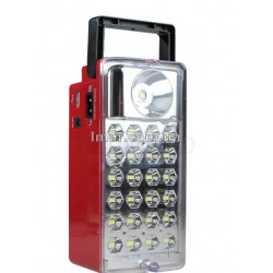 Кемпінговий ліхтар SOGO JPN-112 (24 LED + прожектор, 4500 mAh, переносний акумуляторний, USB заряджання) (аналог Almina)