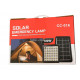 Сонячна лампа Solar Emergency Lamp CC-016 (100W, LED прожектор із сонячною панеллю, акумуляторна, з пультом)