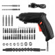 Шуруповёрт аккумуляторный в кейсе (набор бит, головок, дрелей, гибкий удлинитель, USB зарядка)