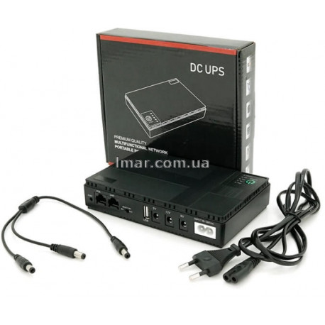 Міні UPS 80800mAh для роутера, камер та модему (5V/9V/12V)