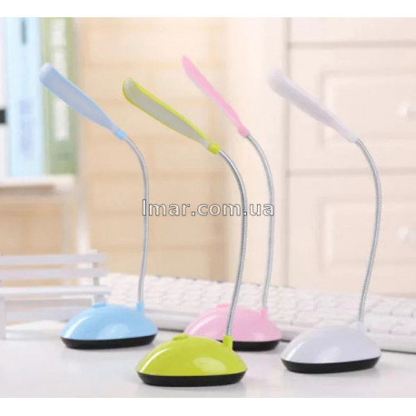 Детская светодиодная настольная лампа X-7188 на батарейках 3×AAA, гибкая
