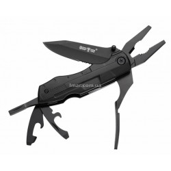 Мультитул складаний ніж з інструментами – тактичний ніж-мультитул з викрутками та чохлом