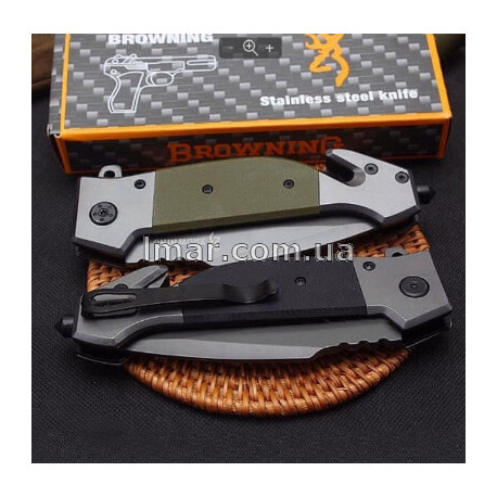 Складаний тактичний ніж Browning – кишеньковий ніж для полювання, риболовлі та туризму