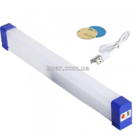 Аккумуляторная LED лампа USB T330 32 см – аварийный светодиодный светильник при отключении света