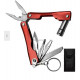 Мультитул 9 в 1 с плоскогубцами, ножом и фонариком, складной, в чехле