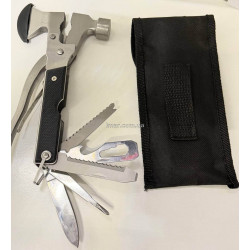 Мультитул-топор 9 в 1 складной, с ножом и отверткой, в чехле