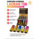 Зажигалка карманная Laoban T06, градиентный корпус, микс, 25 шт/блок
