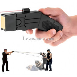 Стріляючий відлякувач + 3 насадка Taser 2021 (Тайзер) з ліхтарем, сиреною та лазерним цілепоказником