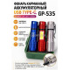 Фонарь карманный аккумуляторный USB Type-C, боковой COB свет, в кейсе, микс цветов GP-53