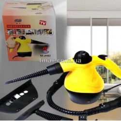 Ручний пароочисник Steam Cleaner 1000 Вт 0,35 л із насадками