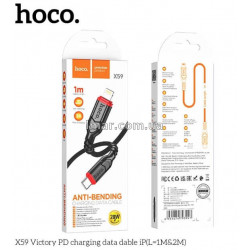 Кабель HOCO X59 USB Type-C – Lightning для iPhone, 1 м, швидка зарядка PD