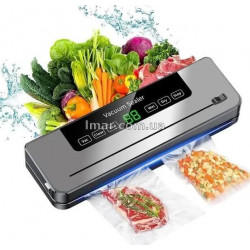 Вакууматор для продуктів побутової, вакуумний пакувальник Dry/Wet з функцією запаювання пакетів