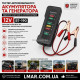 Тестер автомобільного акумулятора та генератора 12V BT-190, індикатор стану АКБ та системи заряджання