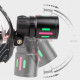 Фонарь налобный аккумуляторный 8083 (PM10-TG+COB), Zoom, 2x18650, Type-C