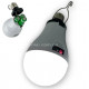 Аварийная аккумуляторная LED-лампа Y6930 30W E27, 3×18650, Type-C, с крючком