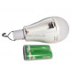 Лампа светодиодная аккумуляторная LED FA-3820, 20 Вт, 2×18650, USB 5В, с крючком
