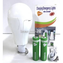 Лампа світлодіодна акумуляторна LED FA-3820, 20 Вт, 2×18650, USB 5В, з гачком