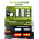 Ліхтар налобний акумуляторний LED 8117, потужний, Zoom, COB, 8 режимів, USB Type-C, Power Bank