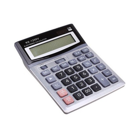 Калькулятор KK-1200V 12-разр, двойное питание