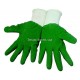 робочі рукавички піна зелений повна залита